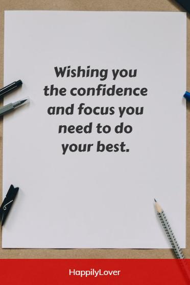 good luck quotes for exams