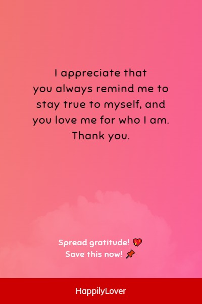 appreciation message