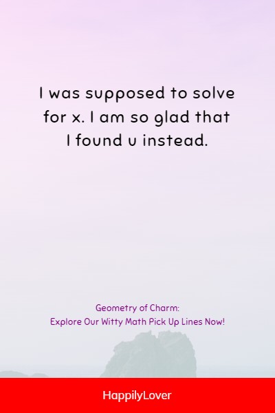 funny math pick up lines