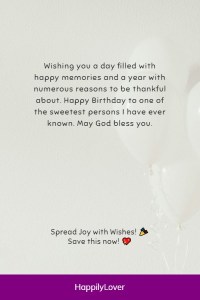 153+ Christian Birthday Wishes For Your Friends and Family - Happily Lover