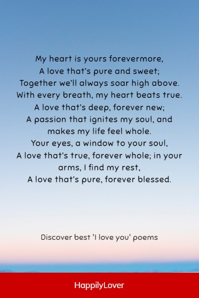 i love you poem