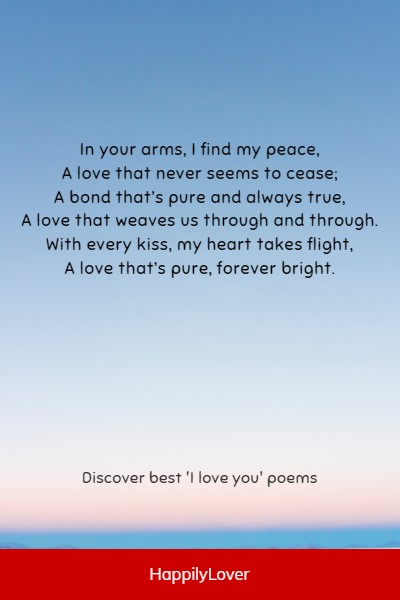 romantic i love you poem