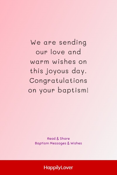 baptism card message