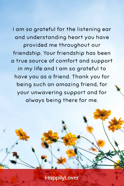 best thank you for being a friend