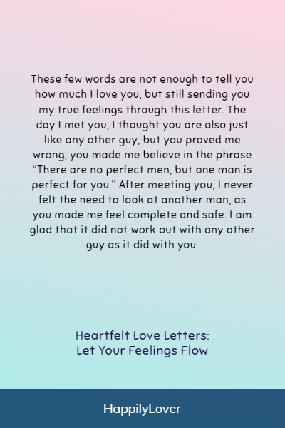 love letters for husband