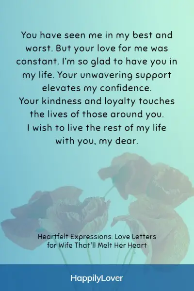 love letters for wife
