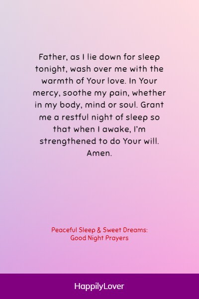 nightly prayer