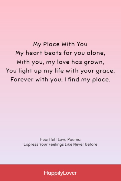 adorable love poems for girlfriend