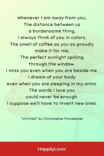 beautiful short deep love poems