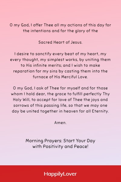 best morning prayer