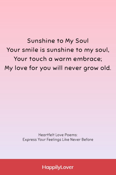 cute love poems for girlfriend