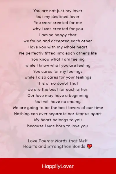 cute love poems for wife
