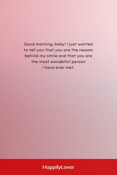 emotional good morning message to make her fall in love