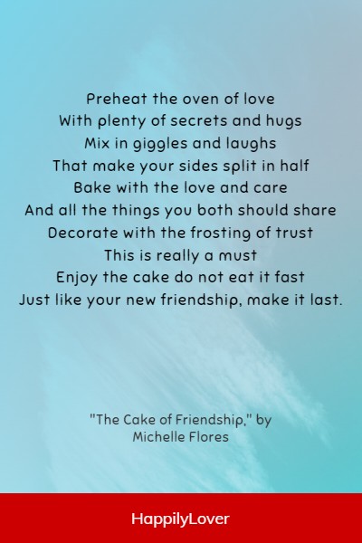 friendship poems