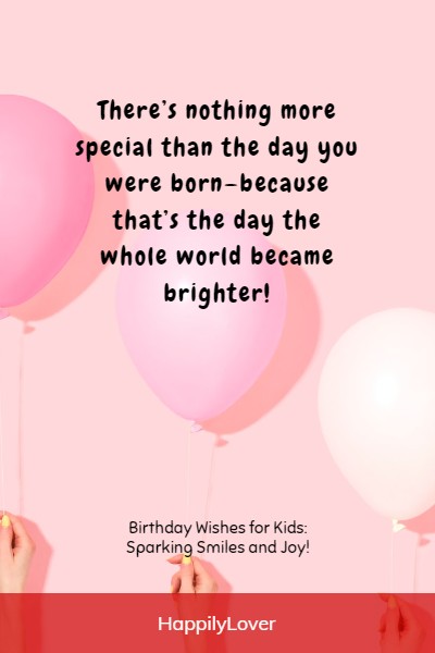 happy birthday wishes for kids