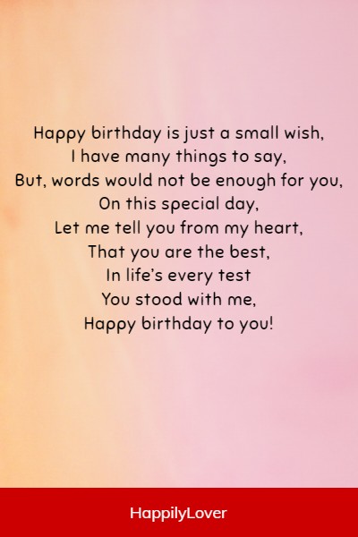heartfelt birthday poem for my beautiful sister