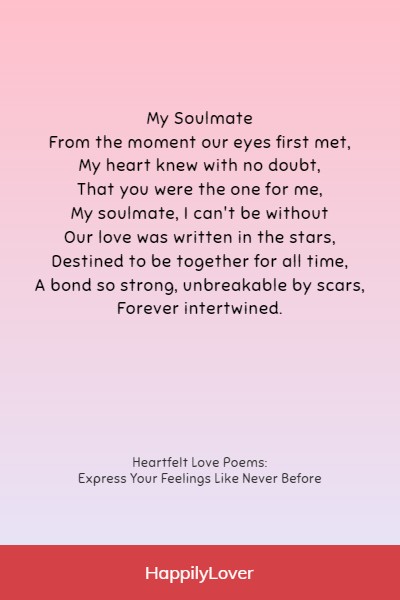 heartwarming love poems for girlfriend