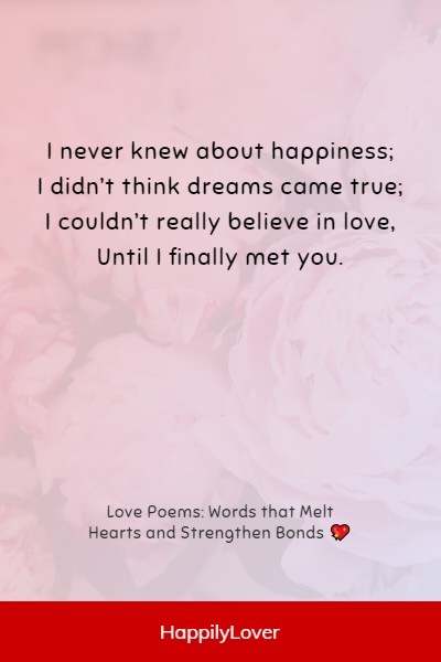 lovely love poems for wife