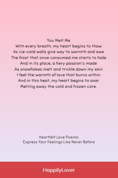 lovely poems for girlfriend