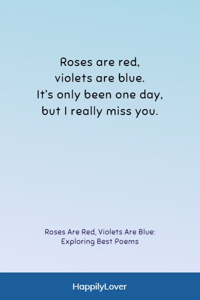lovely roses are red violets are blue poems