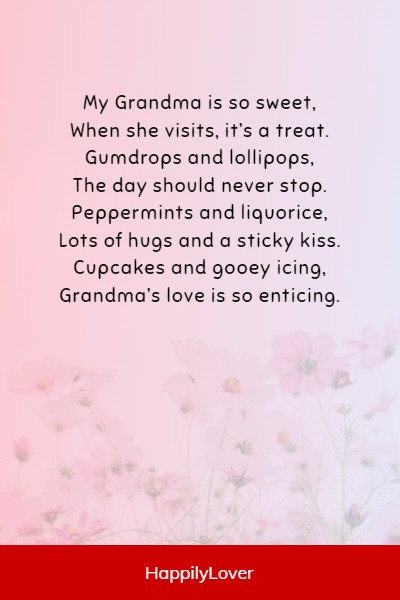 meaningful grandma poem