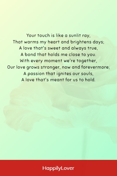 most touching short deep love poems