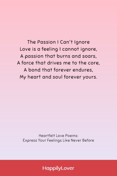 romantic love poems for girlfriend