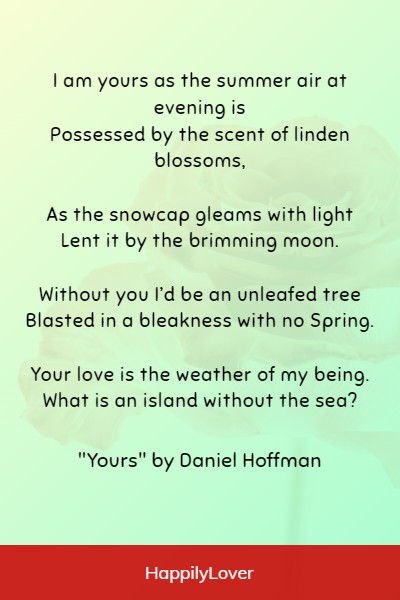 romantic short deep love poems