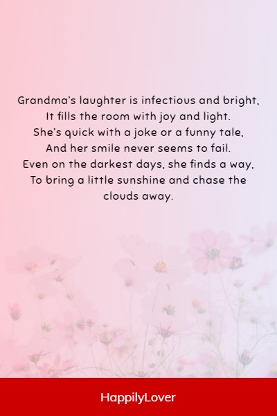 sweet grandma poem
