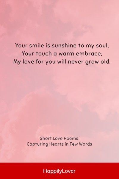 sweet short love poems for her