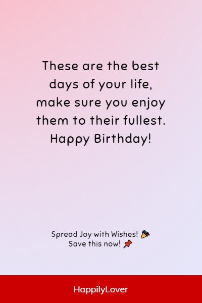 sweet ways to say happy 21st birthday