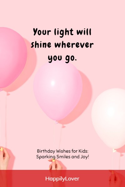 uplifting birthday wishes for kids