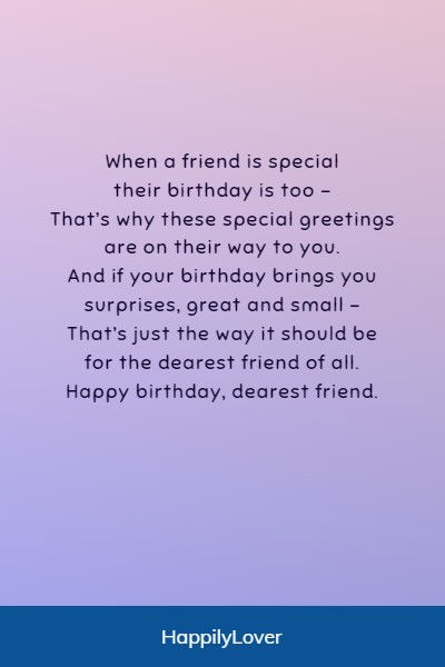 birthday poem for friend