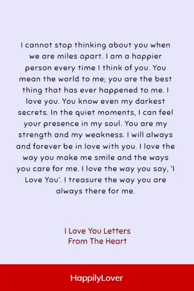 love letters to him