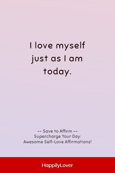 daily self love affirmations
