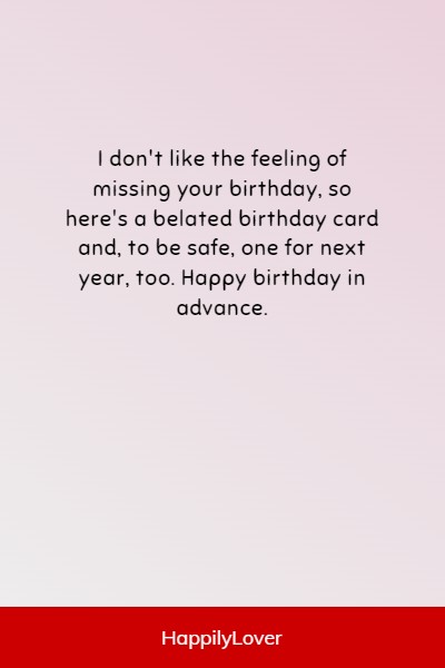 funny belated birthday quotes