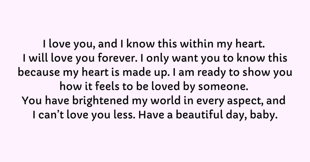 Romantic Long Messages For Her
