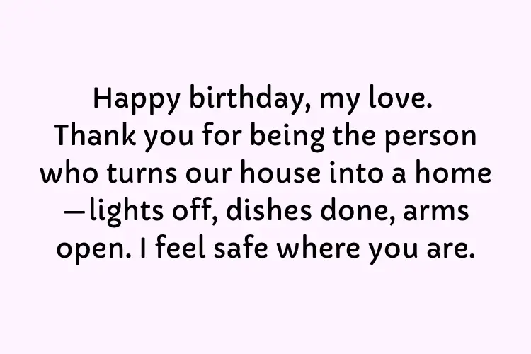 Birthday Wishes for Your Husband